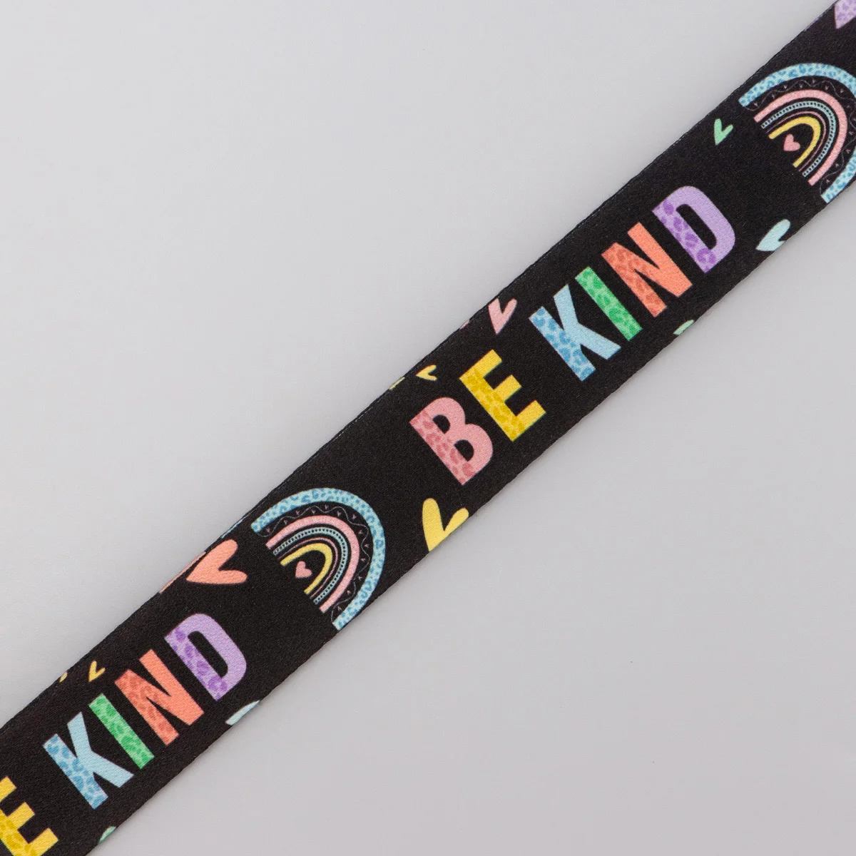 Grappige Bloem Quotes Lanyard Nekkoord Sleutelhanger Card Cover Badge Houder Mobiele Telefoon Hang Touw Sleutelhanger Cosplay Accessoires Geschenken