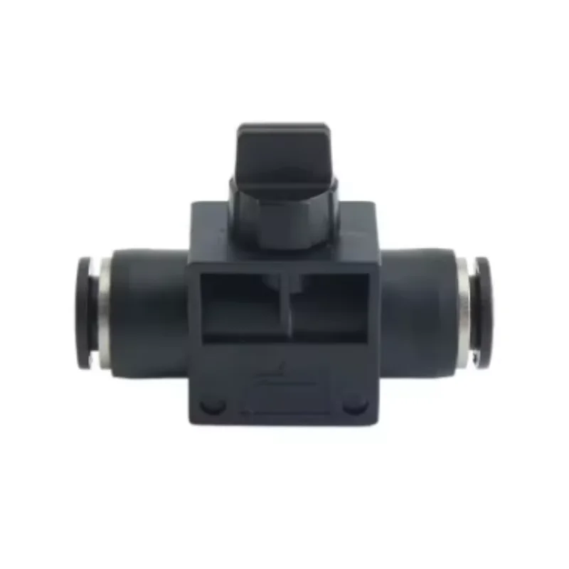 Black Pneumatic Tube Connectors Air Tubes Quick Fittings Set for Various Sizes Pipes including PU PY PK PE PV SA HVFF PZA PM