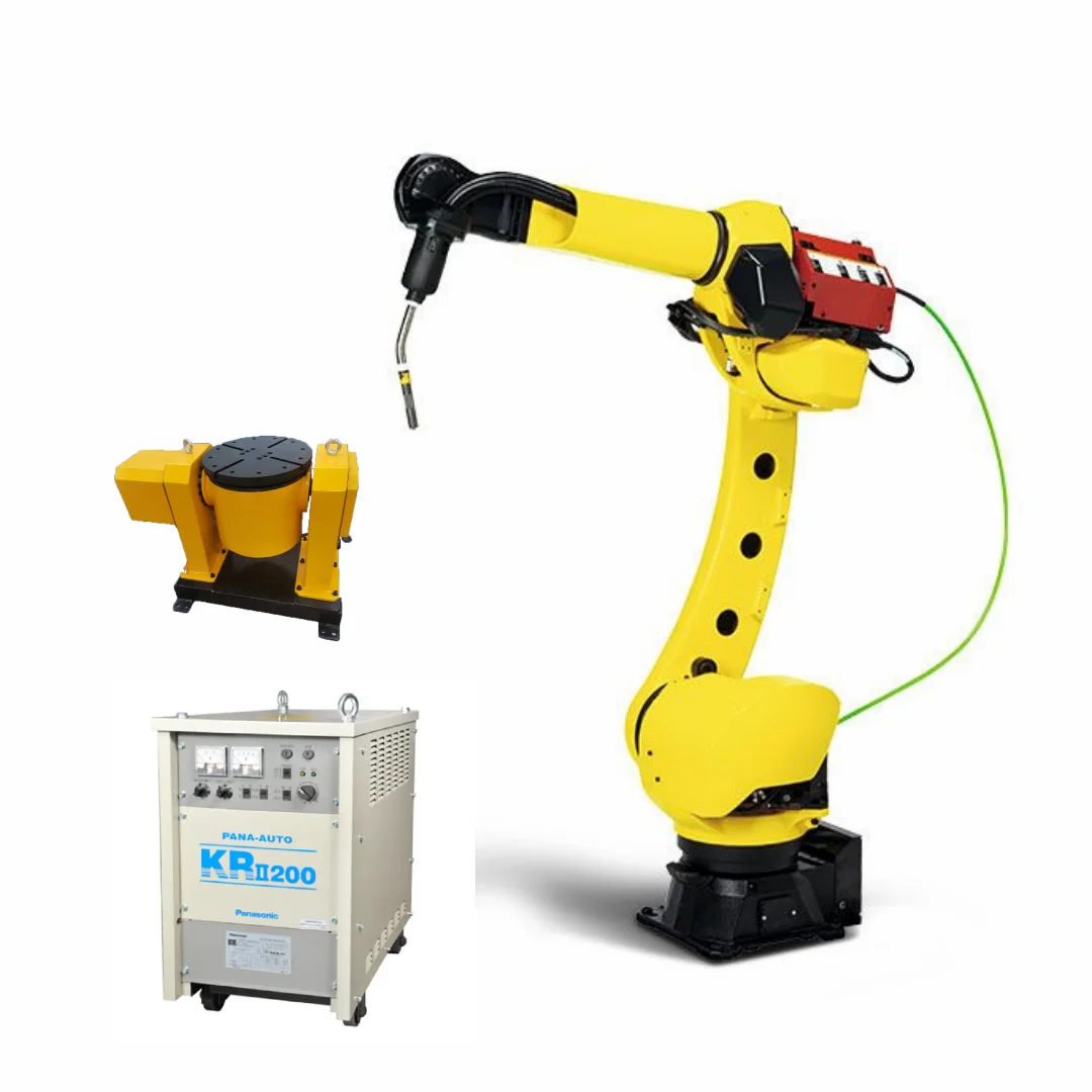 Fanuc Welding Robot ARC Mate 120iD 6 Axis Welding Robot Arm With Arc Welder And Positioner for ARC Welding