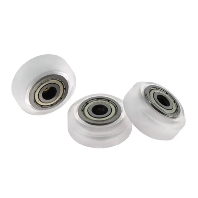 A04G-30Pcs 3D Printer Plastic Wheel POM Big Models Passive Round Wheel Idler Pulley Gear For CNC Openbuilds V-Slot
