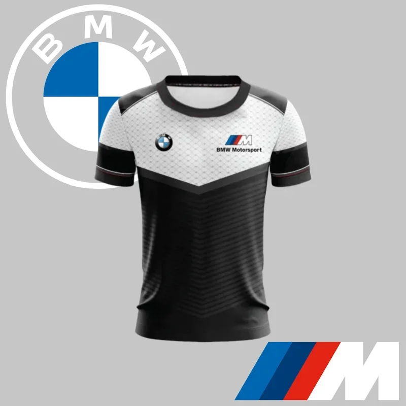 

BMW новая мужская быстросохнущая футболка для спорта на открытом воздухе, высококачественная повседневная удобная и дышащая футболка с короткими рукавами, мото
