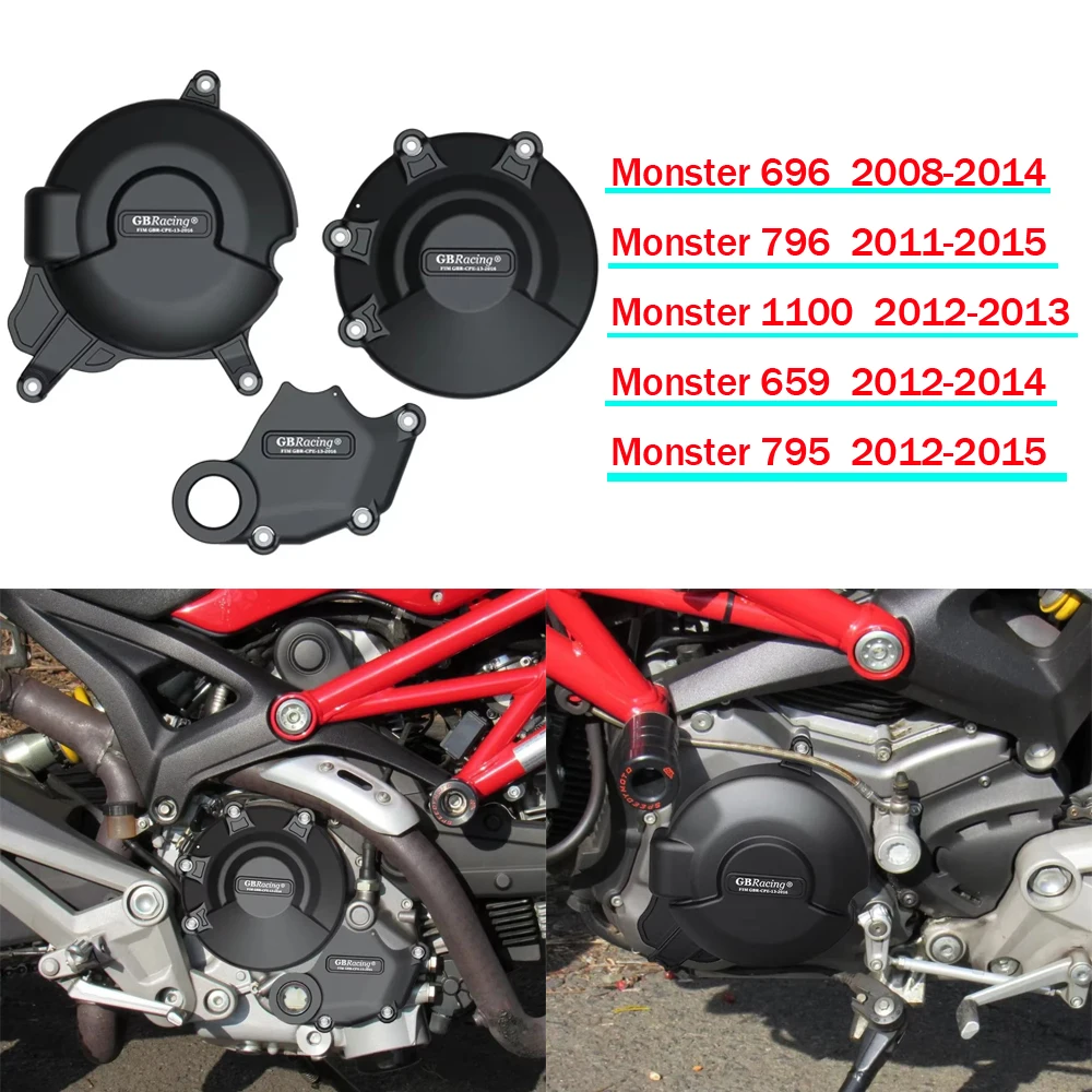 

Motorcycle parts engine insulation and anti drop cover for Ducati Monster 696 796 659 795 2012-2015