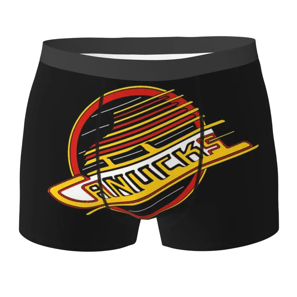 Boxer Underpants Shorts Vancouver Hockey Canucks Skate Panties Men's Comfortable Underwear for Homme Man Boyfriend Gift