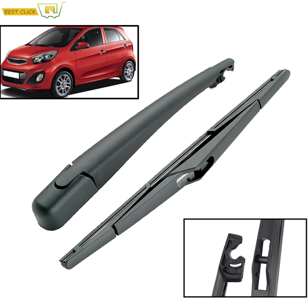 Misima Windshield Windscreen Wiper Blade Set Kit For KIA Picanto Hatchback MK2 2011 2012 2013 2014 2015 2016 2017 Rear Window