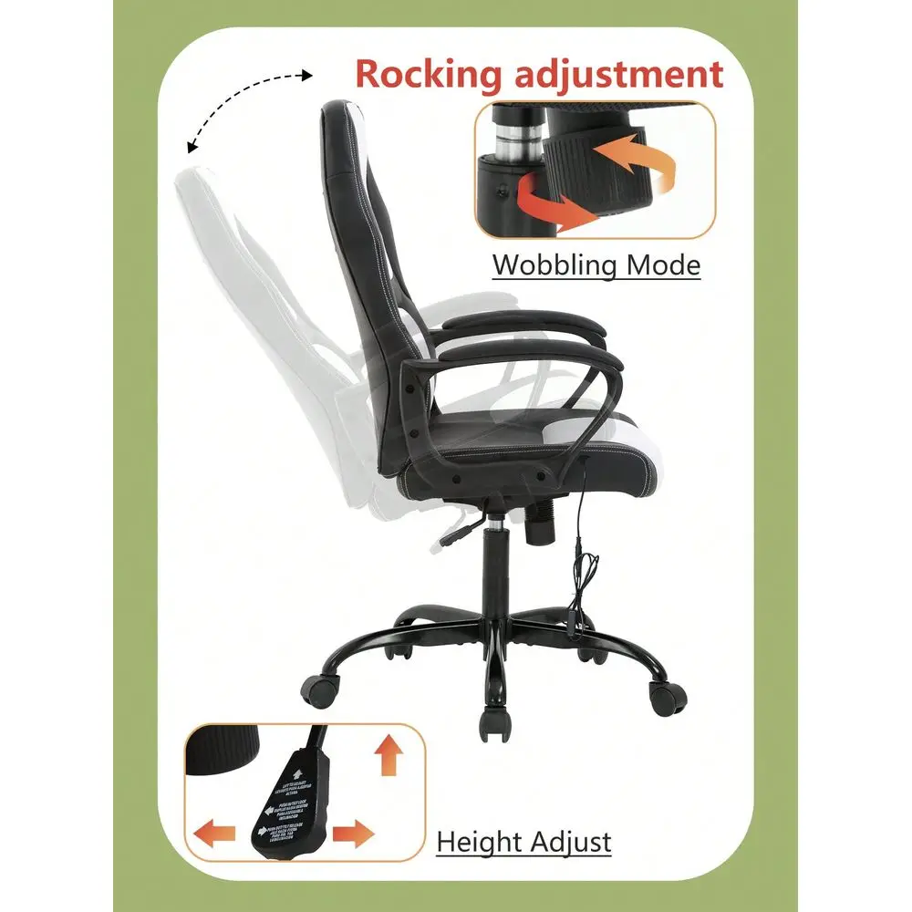 Computer Chair For Adult, Computer Gaming Desk Chair, Adjustable 360 Swivel