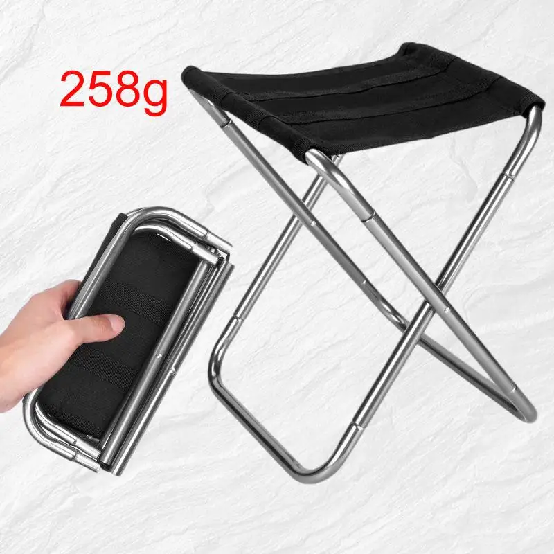 Mini Silla de Banco portátil para acampar, ultraligera silla plegable, combo de Taburete Pony para entusiastas del aire libre, Ultimate