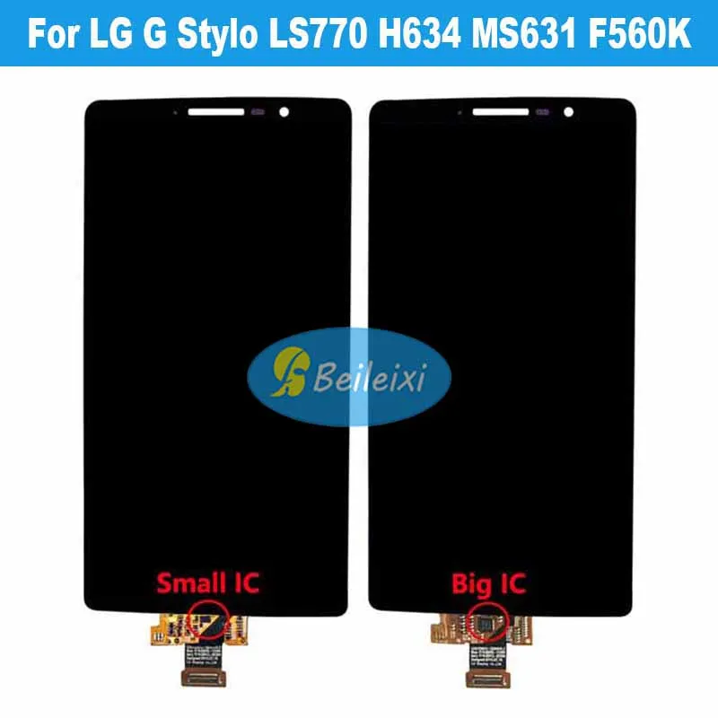 For LG G Stylo LS770 H634 H631 H635 MS631 F560K LCD Display Touch Screen Digitizer Assembly Replacement Parts