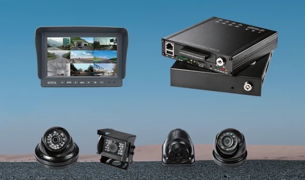 4CH/5CH/6CH Mobile DVR 4G/LTE Wireless Vehicle Camera Digital Video Recorder