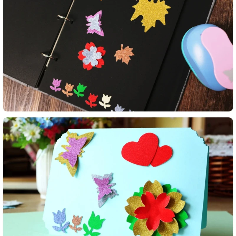 Punzoni Per Album Grandi Dimensioni Colore Fai Punzoni Goffratura Più Affilati Fatti Mano Cutter Card Craft Flower Paper Punzoni