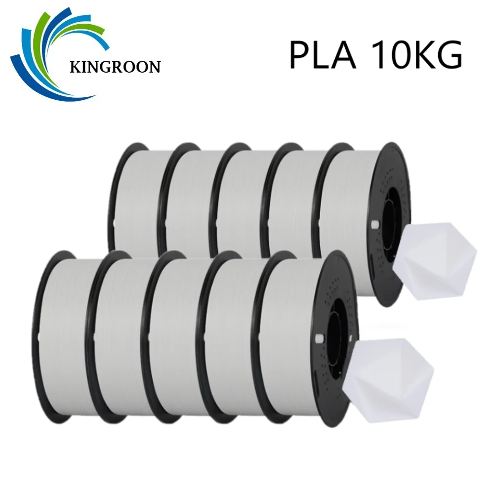 

Филамент KINGROON PLA 10 кг, 1,75 мм, 10 катушек, оптом, 100% без пузырьков, для 3D-принтеров, со склада в РФ, быстрая доставка