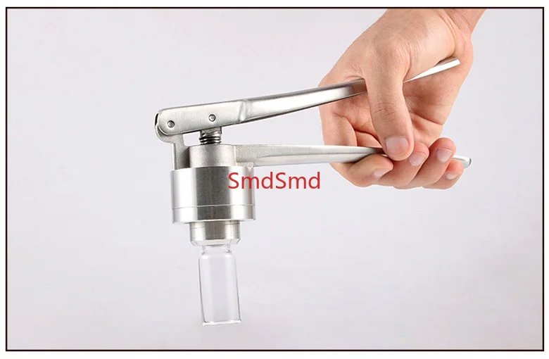 SUS304 Manual Vial Crimper 8/11/13/15/20mm Hand Sealing tool For Crimping Flip Off Cap bottle Clamp Pliers