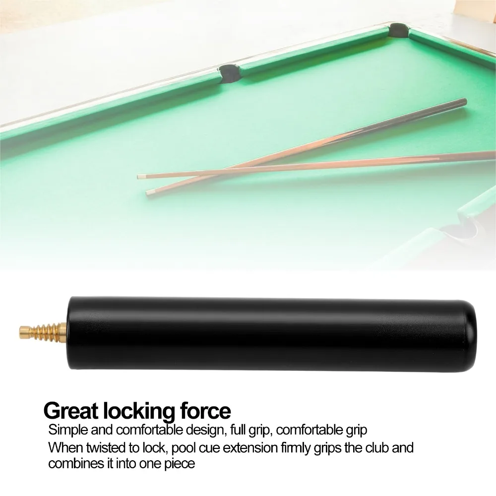 

Aluminum Alloy Billiard Cue Extension Extension Rod Small Head Pool Cue Extension 6 Inch Pool Cue Extender Billiard Enthusiast