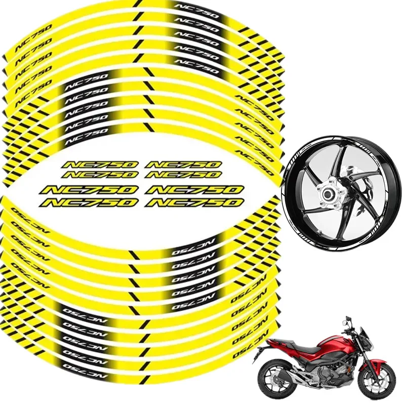 FOR HONDA NC750 NC750S NC750N NC750X Motorcycle Parts Contour Wheel Decoration Decal Sticker - C