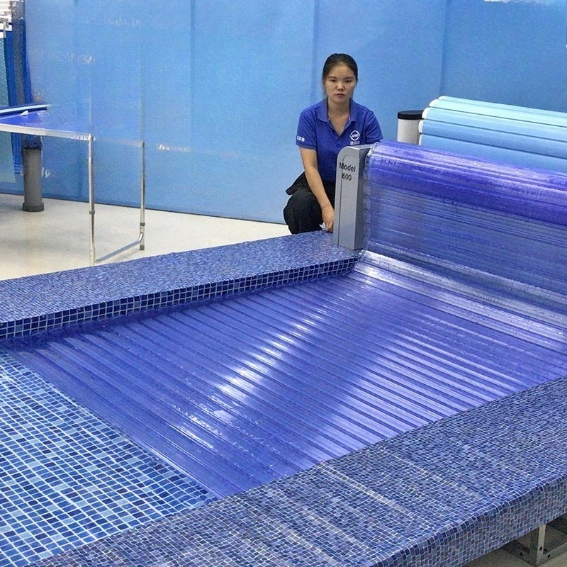 Source manufacturer Outdoor open-air swimming pool cover, indoor swimming pool electric cover, environmentally friendly PC
