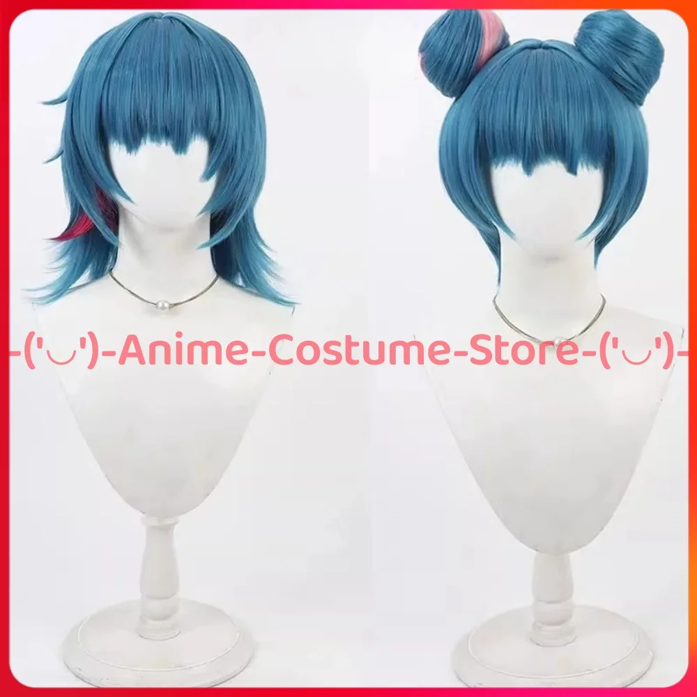 

Arcane Season 2 Ball Jinx Cosplay Wig Anime Game Character Halloween Carnival Party Costume Wigs Heat Resistant Synthetic Hair