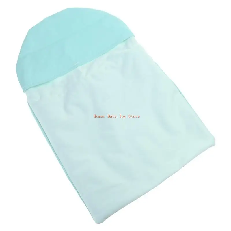 J0PF الحضانة كرسي مرتفع منظم الجيب مسند الظهر قابل للطي حقيبة للحمل تخزين كم غطاء للتخزين الفعال