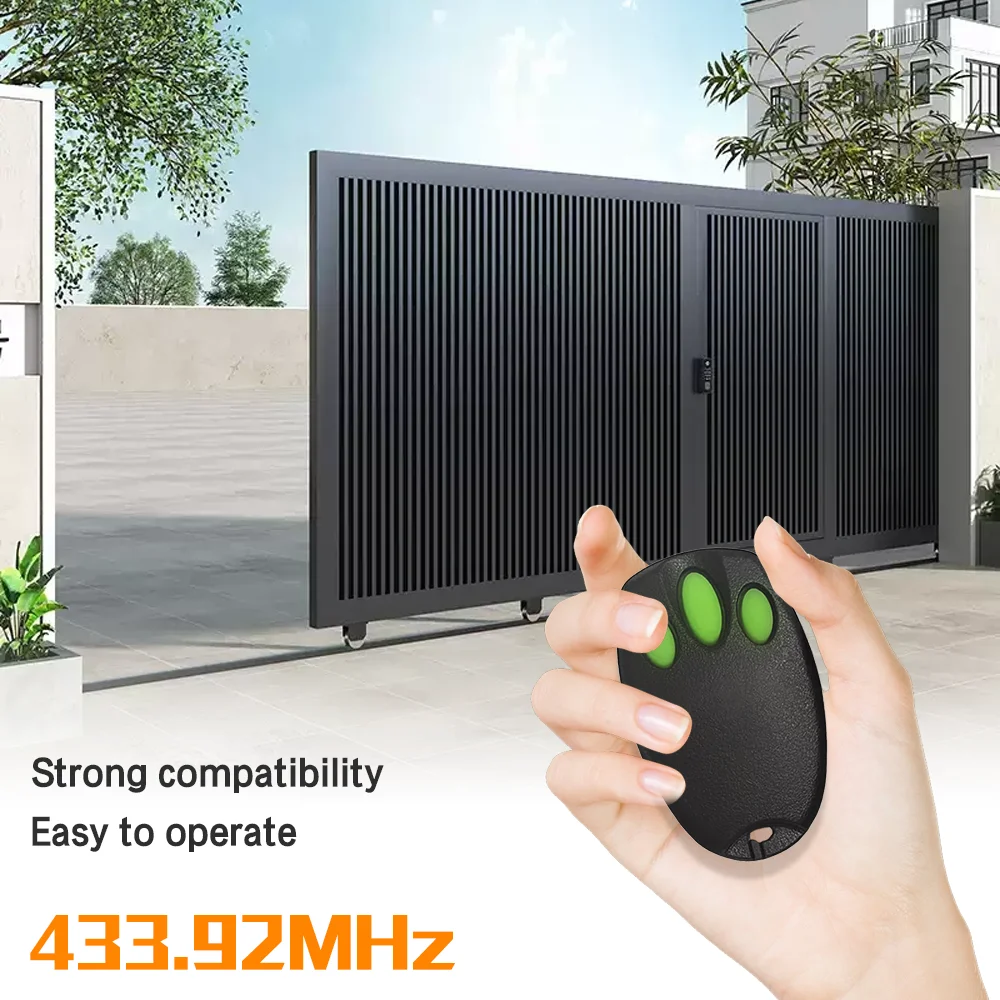 

Liftmaster 433.92MHz Remote Control Compatible with Chamberlain 94335E 1A5639-7 D-66793 Garage Door Opener Keychain Barrier