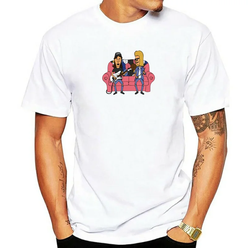 Party Time Excellent T Shirt movies film mash up parody beavis and butthead cartoons tv shows SteveOrama wayne's world