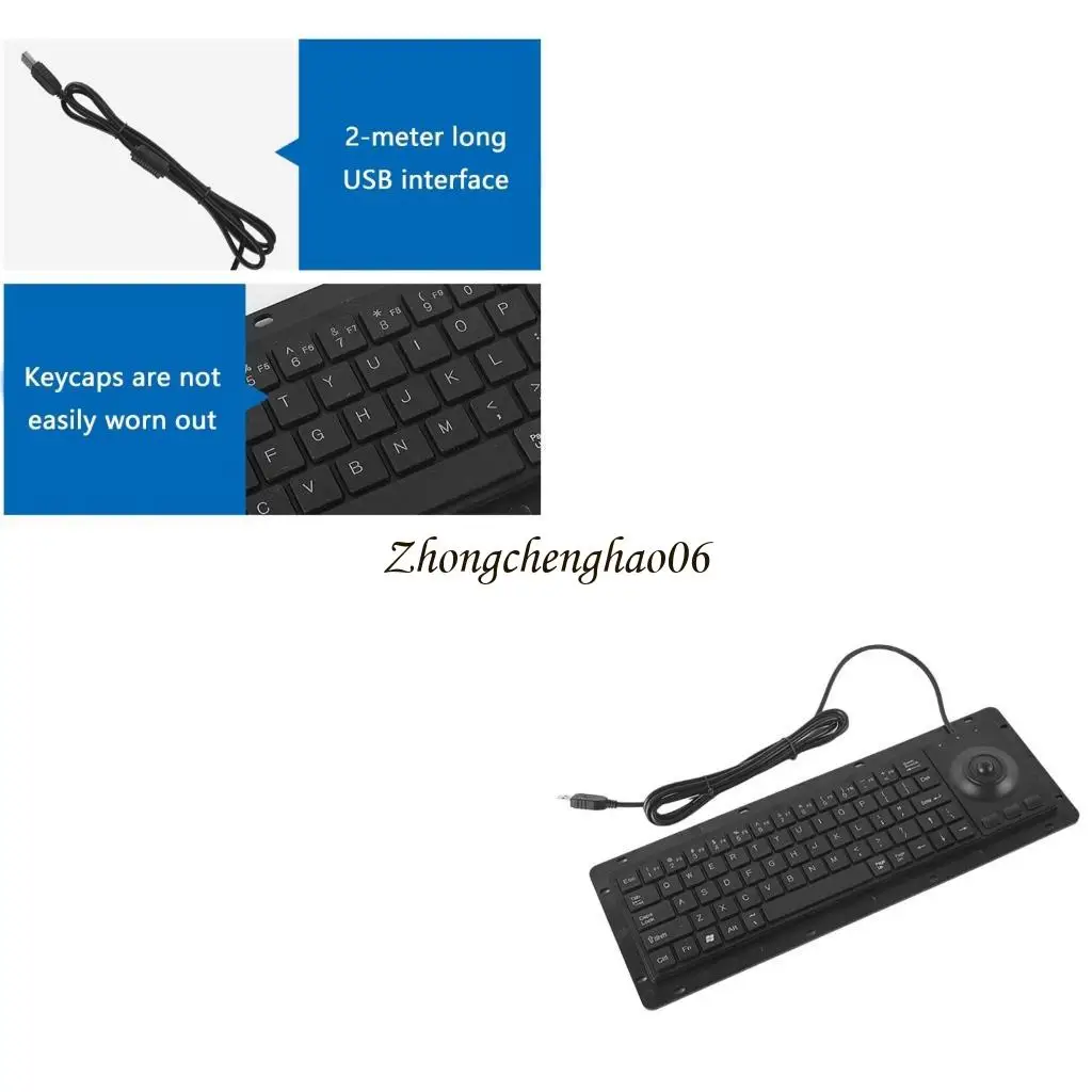 

USB Touches Board Keyboards with Touchpads Engineered for Continuous Operation 601F