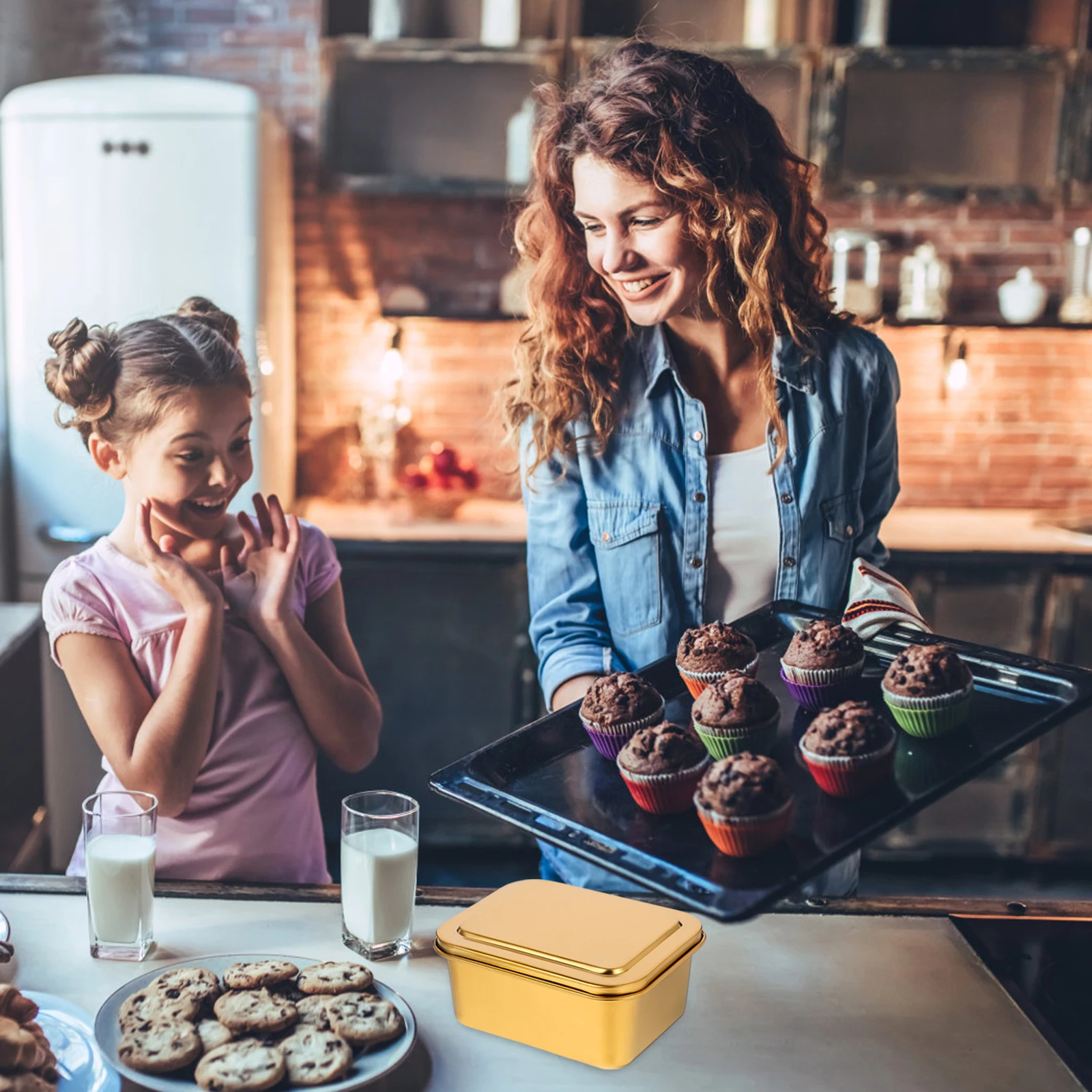 

Cake Box Takeaway Boxes Packaging Mousse Container 6cm Reusable Carrier Storage Holder with Lid