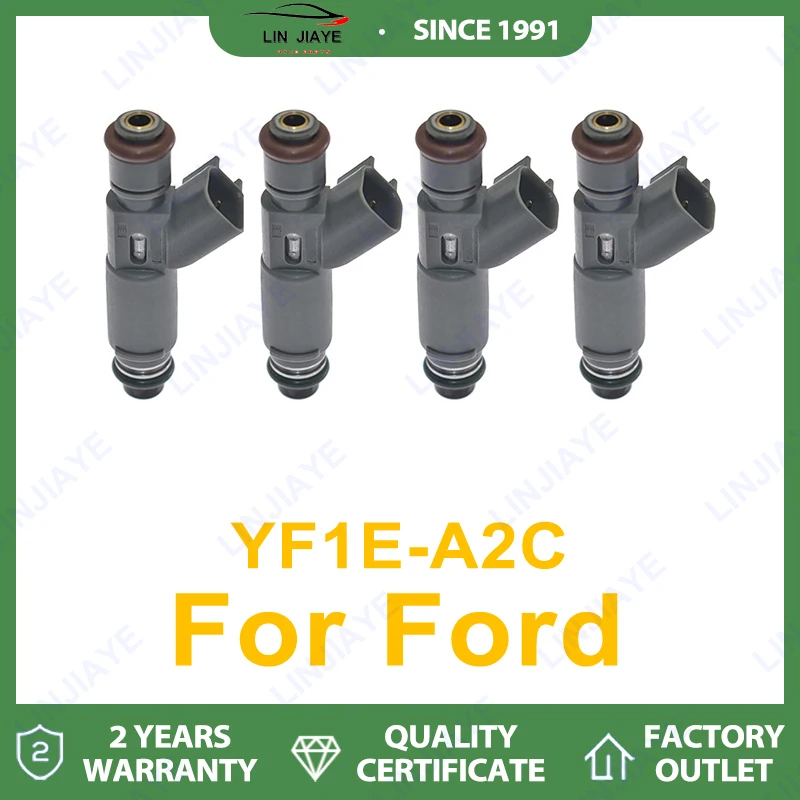 

1/4PCS Fuel Injector YF1E-A2C 82211183 For FORD TAURUS, MERCURY SABLE 3.0 V6 DHOC 2000 YF1EA2C