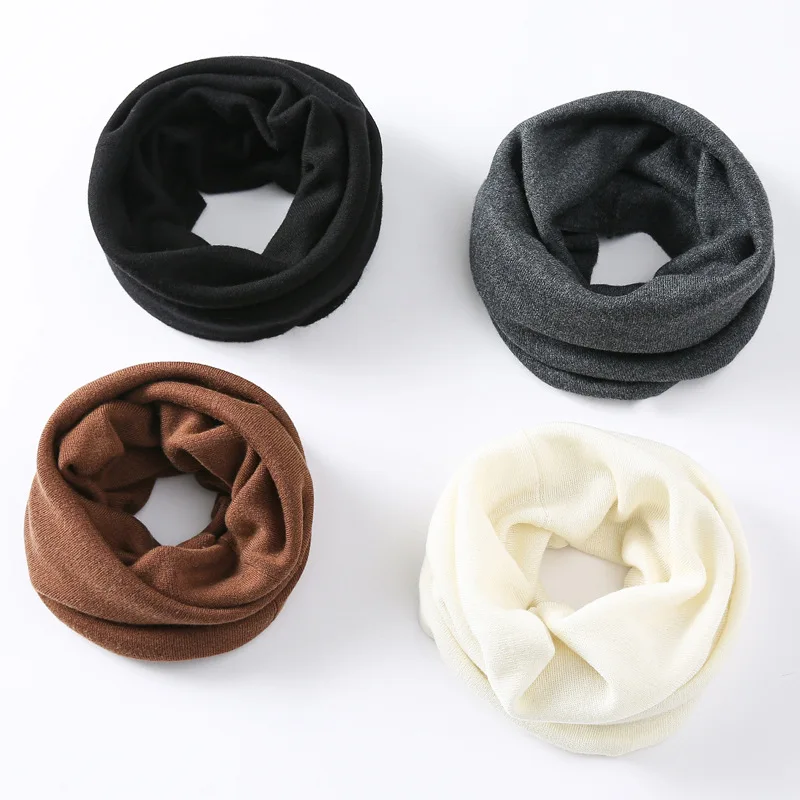 Warm Cashmere Modal Blend Cowl Scarf Unisex Scarves