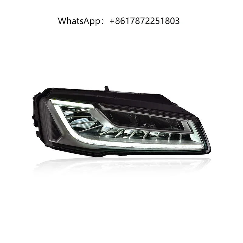 

Автомобильная фара Styg для A8 2011-2017, светодиодная фара, линза проектора DRL, автоаксессуары