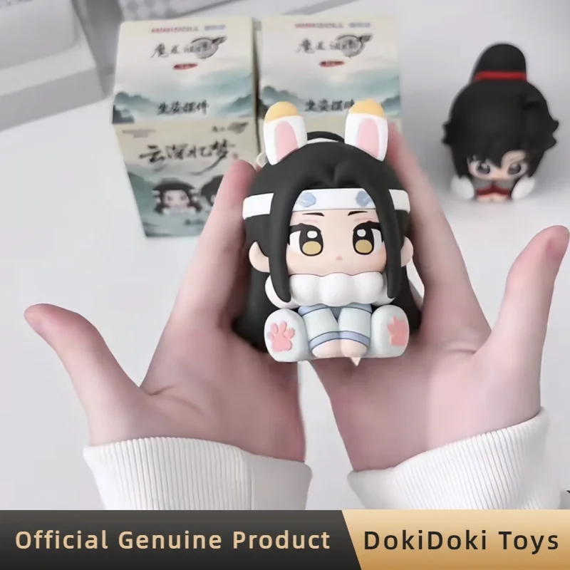 Genuine Mo Dao Zu Shi Yunshen Yimeng Series Blind Box Sitting Figurine Doll Anime Peripheral Collect Desktop Ornament Toys Gift view 3