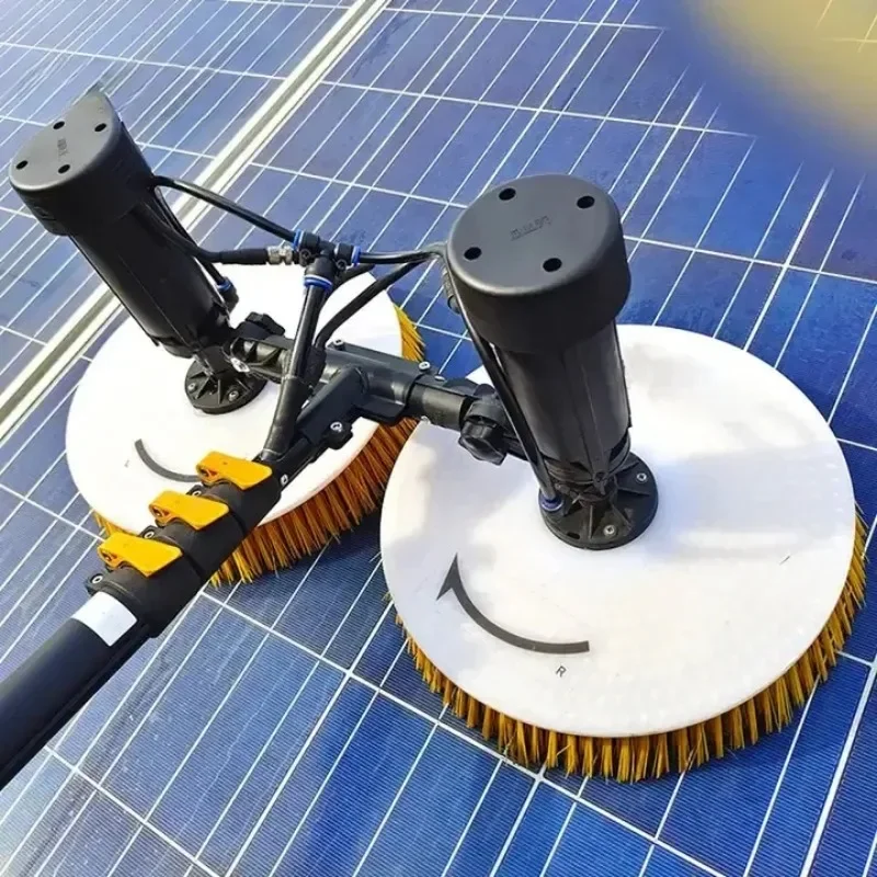 Brush Supplier Cleaning Tools for Solar Panel 3.5m 5.5m 7.5m DC AC Solar Panel Cleaning Brush Photovoltaic Panel Cleaning