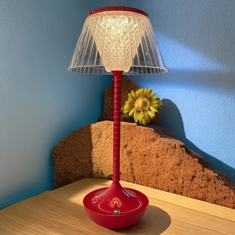 European Home Creative Advanced Charging Bedhead Desk Lamp New Decoration Bedroom Light Luxury Lighting Nightlight