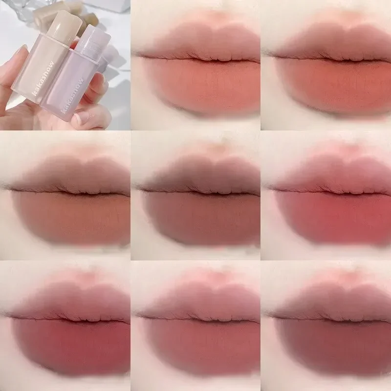 Samt matt Nebel Lip gloss wasserdicht Antihaft Tasse Lippen glasuren wisch fest nicht verblassen flüssige Lippenstifte sexy wasserdicht Großhandel