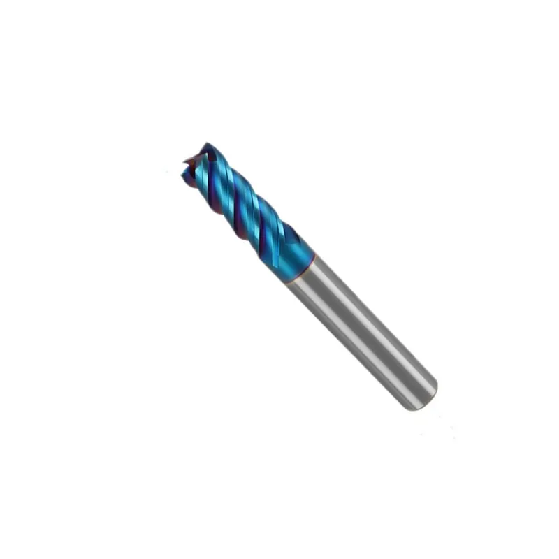 HRC65 4-12mm Fresa quadrata piatta in metallo duro 4 flauto, fresa per macchina CNC