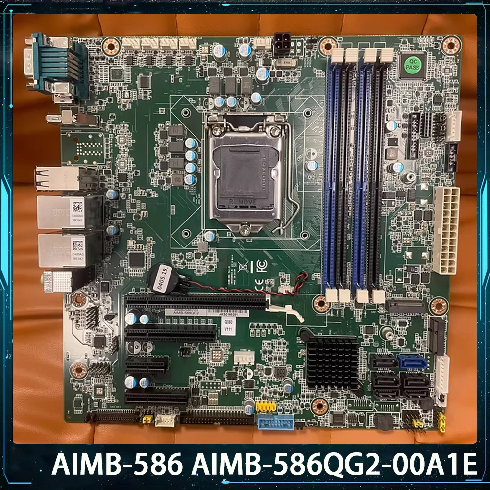 AIMB-586QG2-00A1E AIMB-586QG2 AIMB-586 Industrial Motherboard Q370 DDR4 128GB SATAIII M-ATX