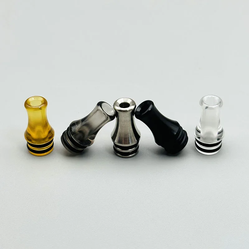 إكسسوارات خزان المياه MTL رأس بالتنقيط PC PEI POM مادة الفولاذ المقاوم للصدأ ، مبخر Kayfun Lite Plus RTA ، ملحق خزان