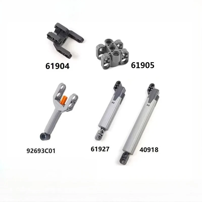

Linear Actuator Technical Building Blocks Large/Small Putter/Extended Push Rod/Pin Connectors MOC Bricks Parts For 40918 92693