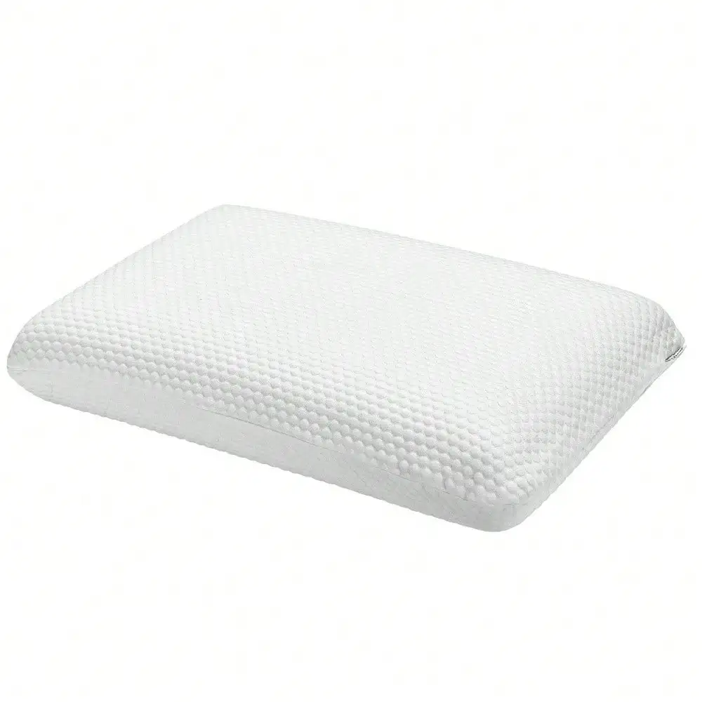 

Memory Foam Bed Pillow Sleeping Ventilated Cooling Zippered Pillowcase