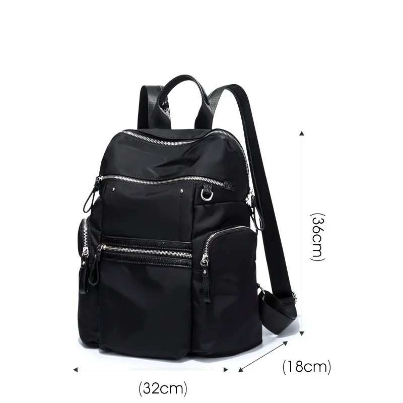 Ladies Double Backpacks Travel Foreign Trade Computer Business Knapsacks Korean Fashion Trend Large Capacity Student Schoolbags