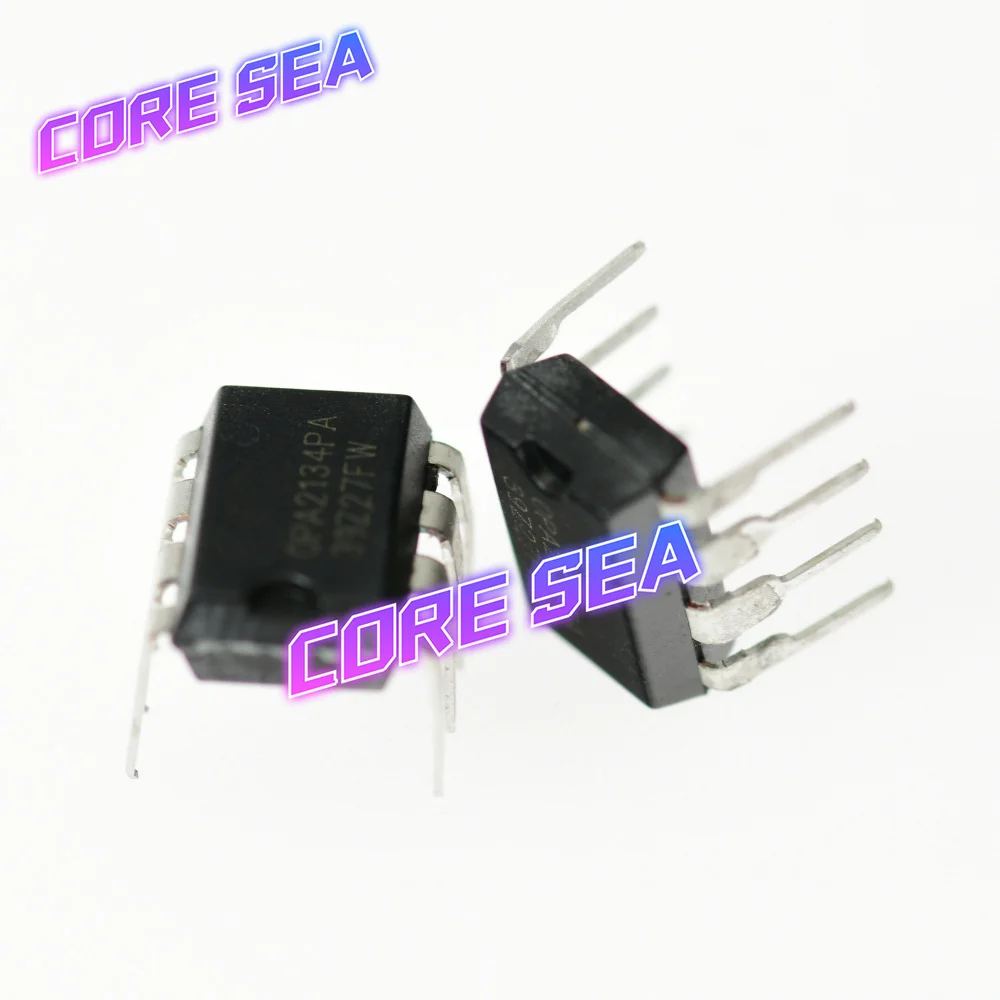 OPA2134PA direct insertion DIP-8 operational amplifier chip dual channel audio FET input OPA2134