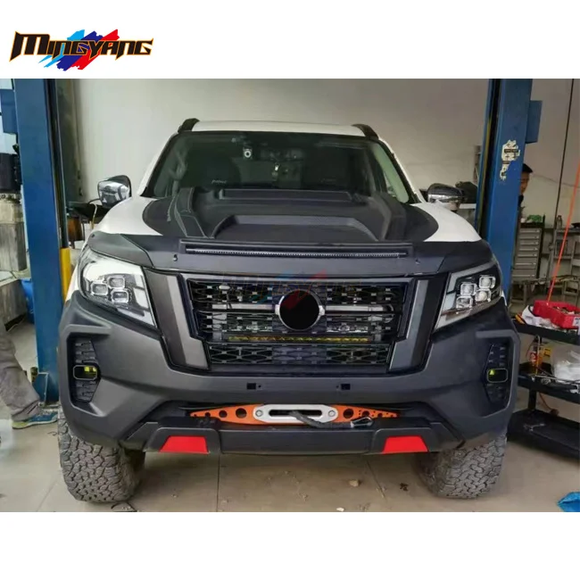 High Quality 2020 Navara design accessories car bumper body kit front facelift bumper for Nissan Terra 2018