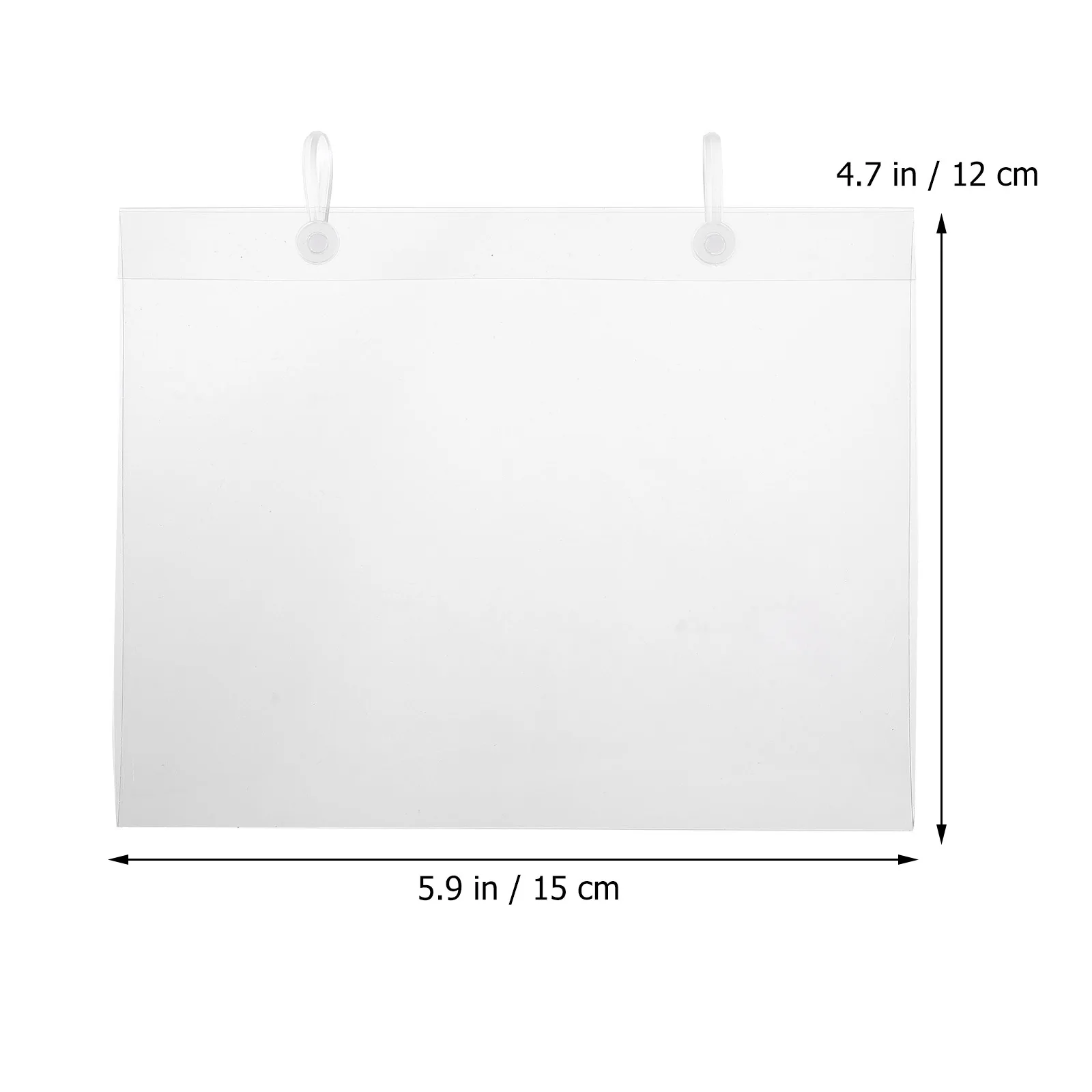 10 stks Prijs Commodity Tag Envelop Hangend Label Voor Supermarkt Winkel Kledingwinkel Plastic Prijs Label Covers Handschrift Tag