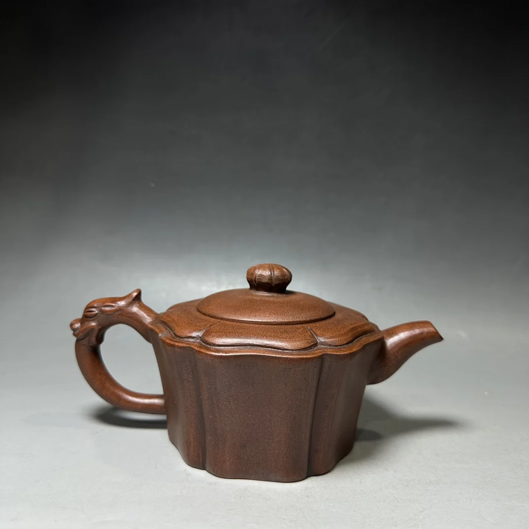 Exquisite Family Handicraft Purple Clay Teapot With Exquisite Workmanship and Beautiful Appearance