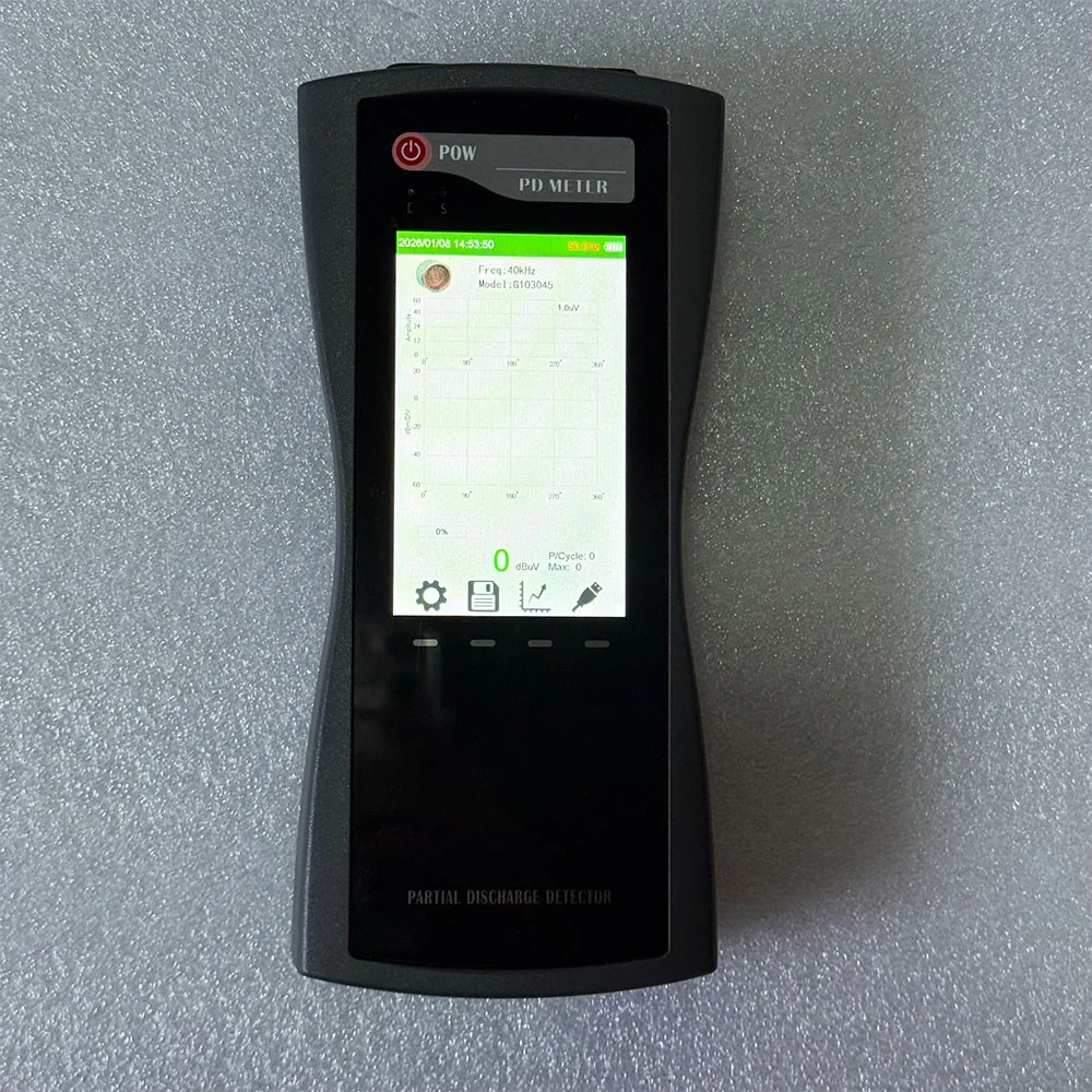 PD Detector Particle Discharge Meter for Electrical Equipment Testing Portable Condition Monitoring Instrument for Power Systems