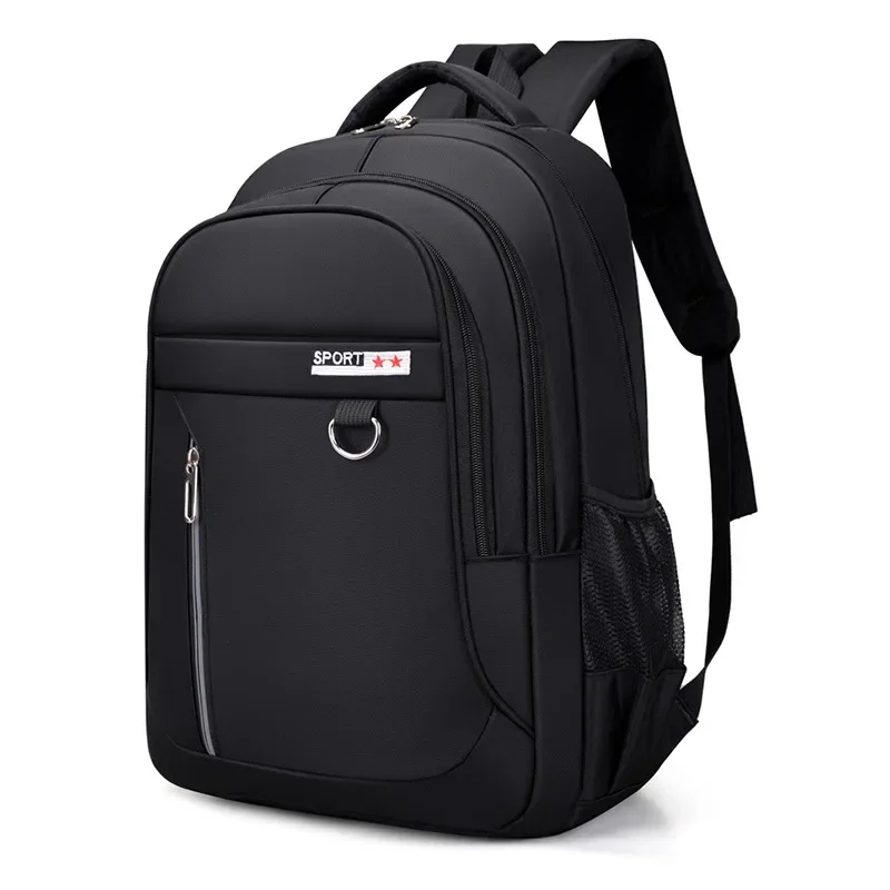 

Large Capacity Men's Backpack Travel 15.6 Quot Laptop Black School Backpacks Bags Teen College Book Bags Boy Student Backpack