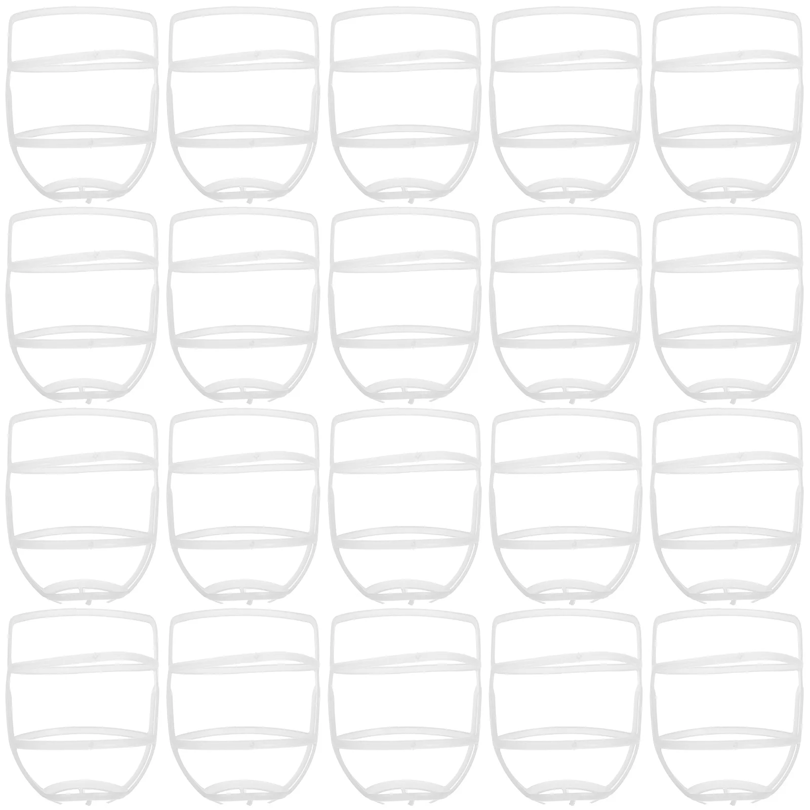 

20Pcs Plastic Infusion Bottle Net Sleeves Reusable Saline Holder Secure Fit for Iv Poles in Clinics Hospitals and Medical