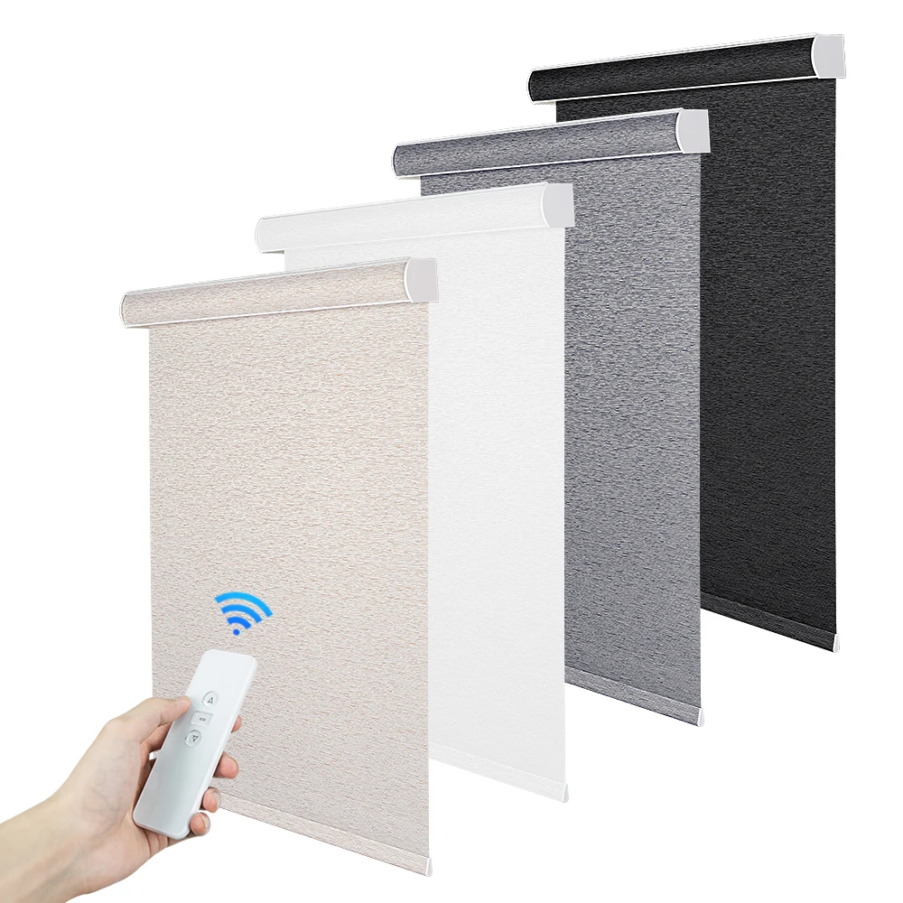 

Luxury Curtains for the Living Room Luxury Motorized Roller Blinds for windows