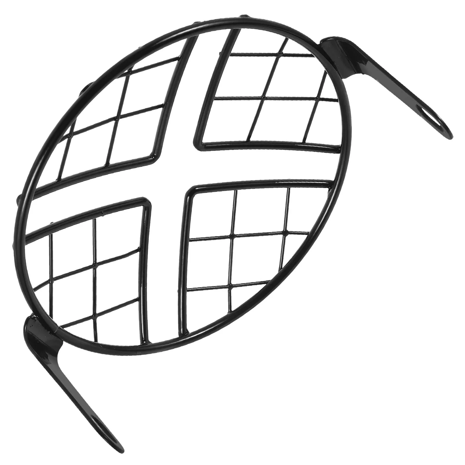 

Headlight Grill Cover Motorcycle Headlight Protector Guard Retro Grid Design Enhances Aesthetic Functionality Protection