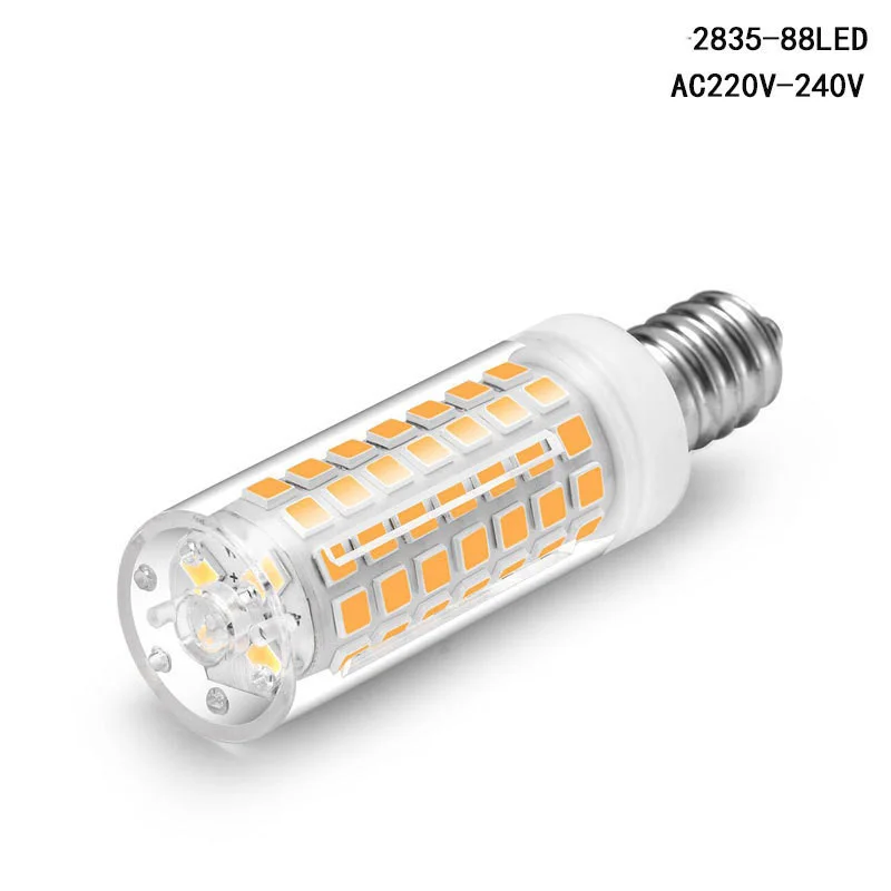 10x cerâmica milho lâmpadas led AC220V-240V e14 led lâmpada 15w bombilla iluminação para casa leds tubos luzes holofotes decorativos