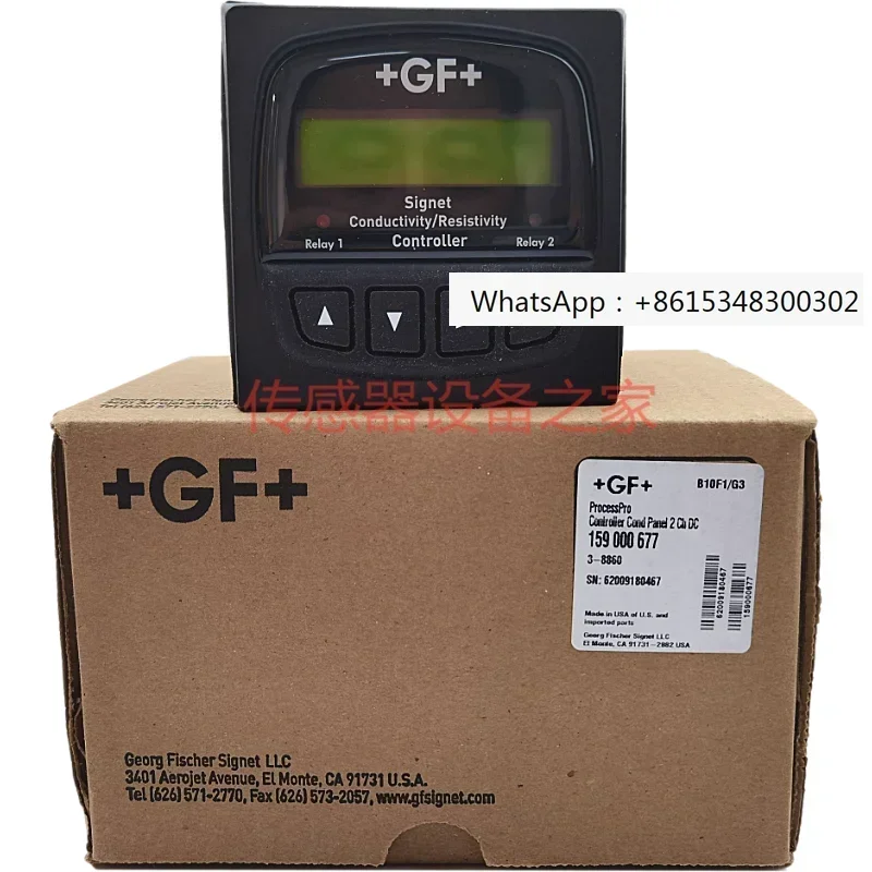Authentic American made+GF+Sign dual channel flow meter 3-8860 conductivity resistance PH transmitter header