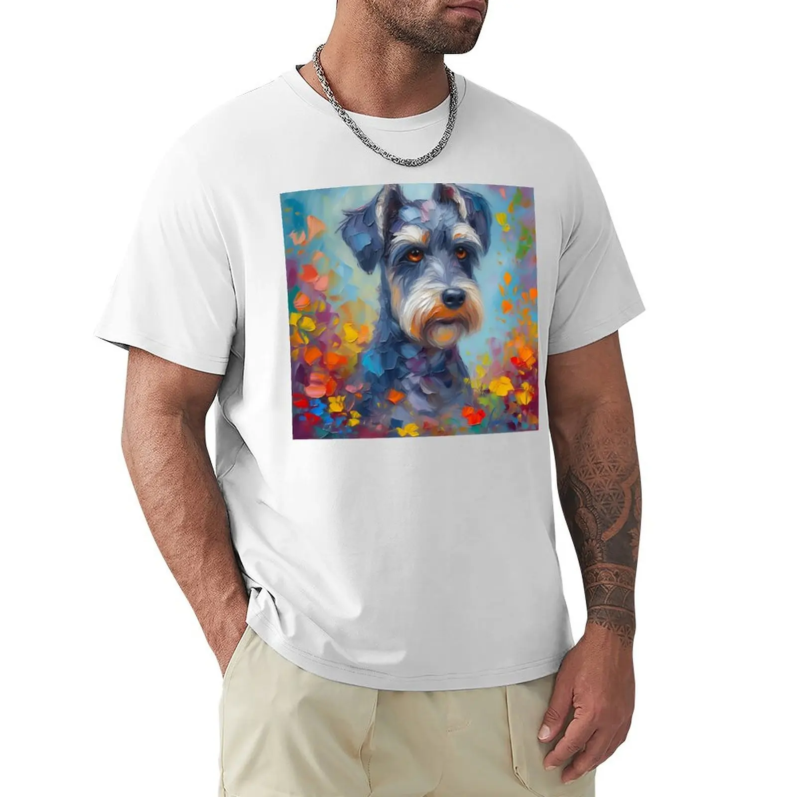 Dancing with the Schnauzer T-shirt boys whites heavyweights mens graphic t-shirts pack