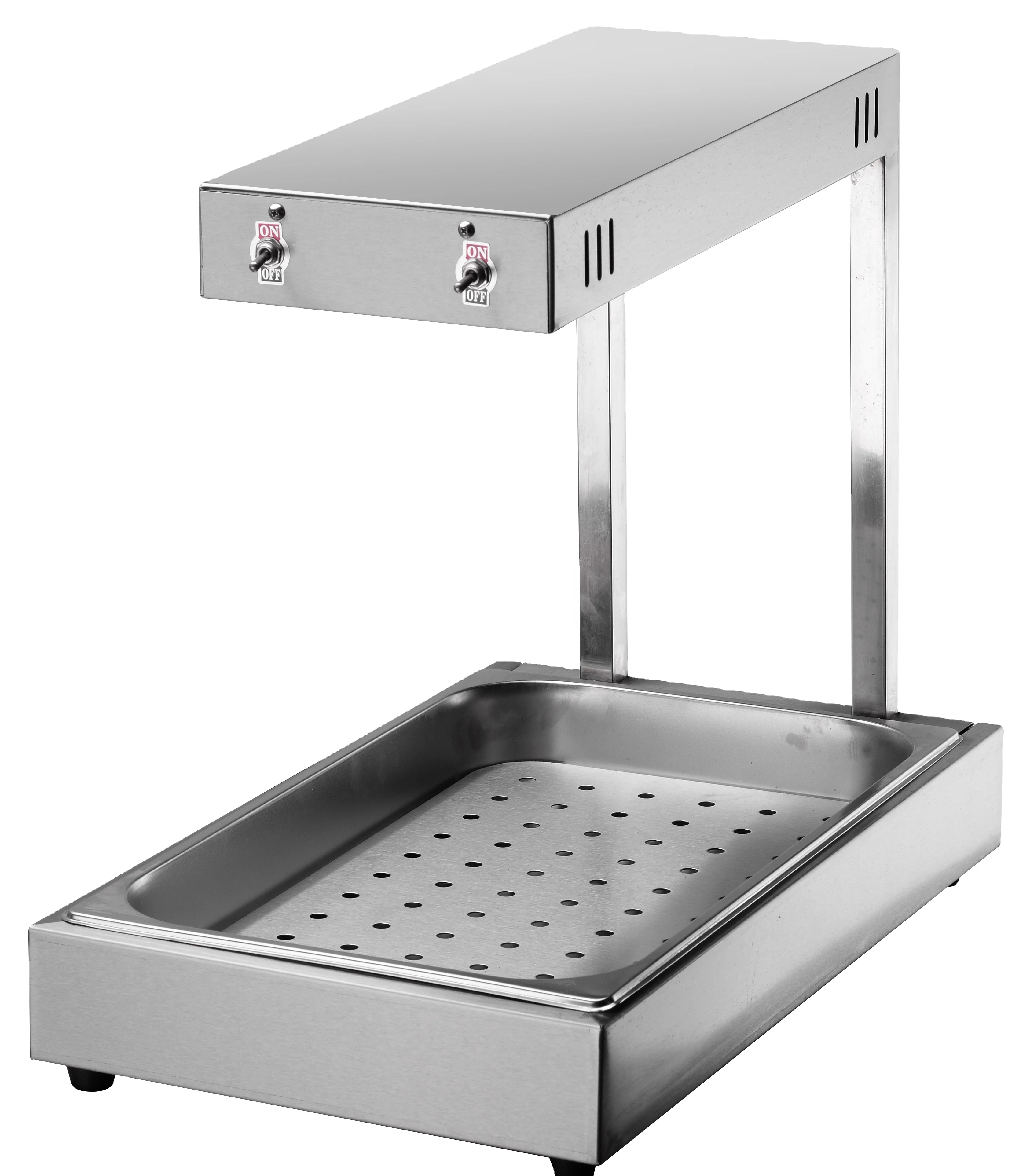 One tray fast food heater kitchen equipment best-selling stainless steel restaurant 1000 watts induction heating/7 kg